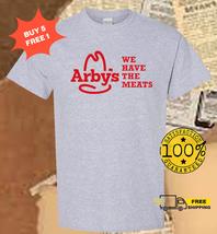 New Shirt Arby&#39;s Fast food company Logo Short Sleeve S to 5XL - £18.38 GBP+