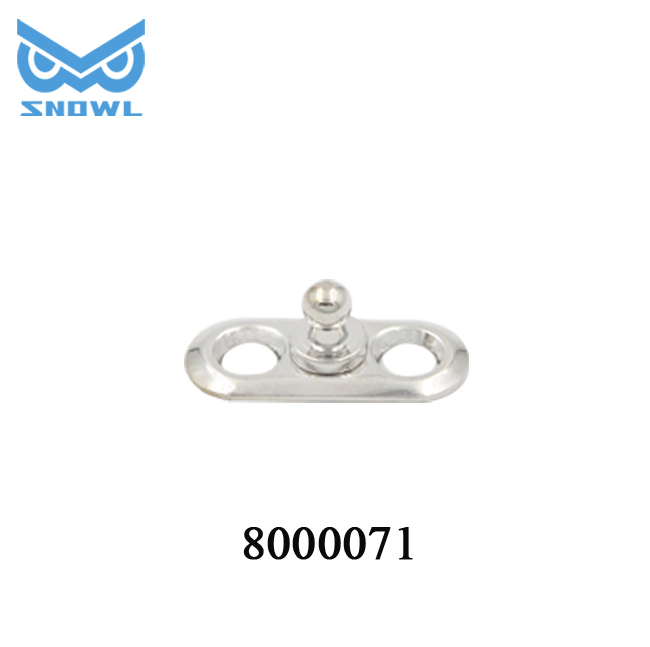 10 Pc OWOZ Snap Fastener Lower Part Nickel Plated Brass Boat RV Canvas 8... - $13.06