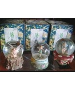 Collectible Fantasy Fairy Glitter Globes By Faerie Glen FG0801 FG0812 FG... - $59.40