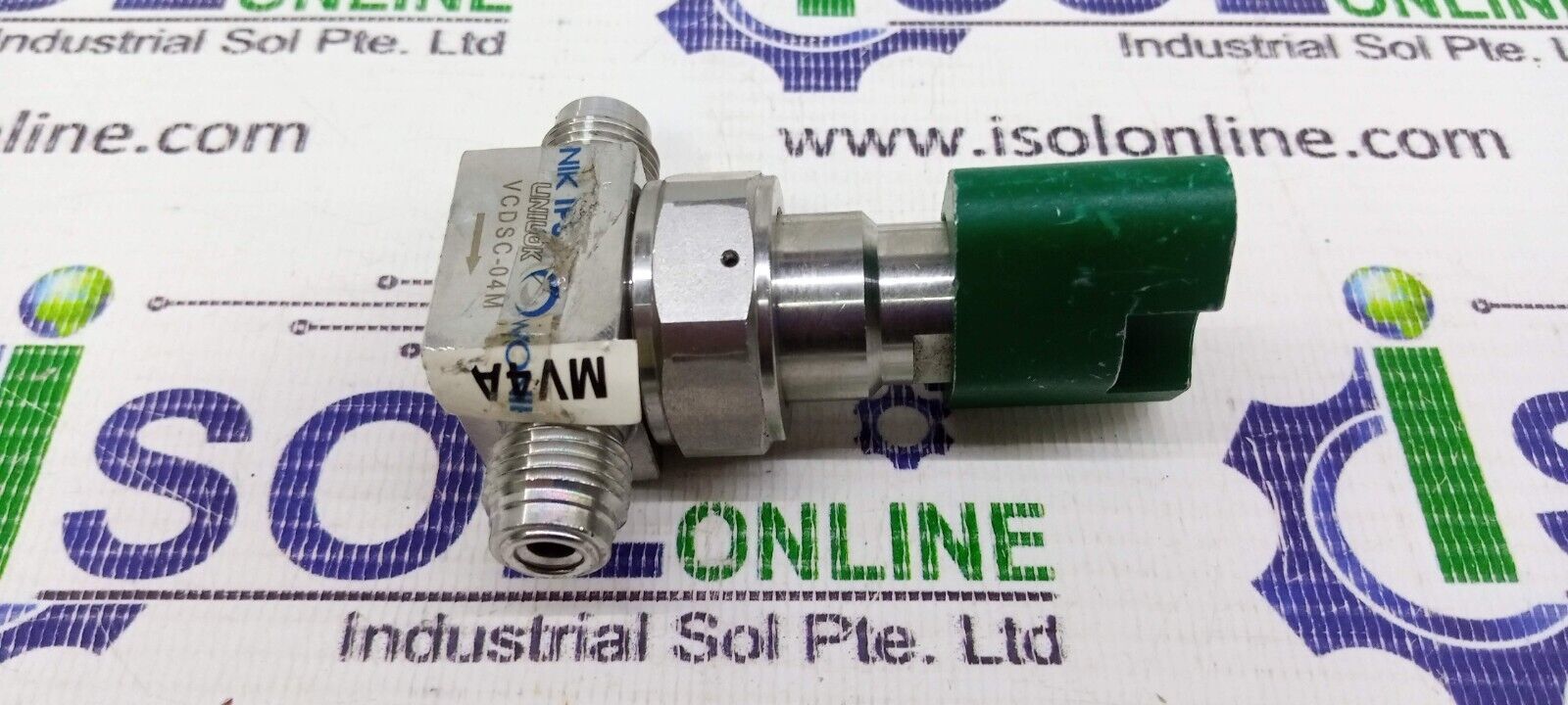 Unilok VCDSC-04M Low Pressure Diaphragm Valve VCDS Series 316L-EP 1/4-10K (Max) Item image 7