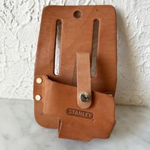 Stanley Leather Measuring Tape Holder Tool Belt Holster Only-Vintage - $265.28 MXN