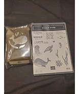 NIP Stampin Up WHALE DONE stamp set and WHALE punch *bundle - £49.30 GBP