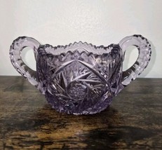 E.A.P.G. 1910 Open Sugar Bowl Dish Lilac - £38.17 GBP