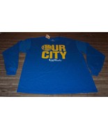 GOLDEN STATE WARRIORS NBA FINALS  &quot;OUR CITY&quot; Long Sleeve T-Shirt LARGE NEW - £19.46 GBP