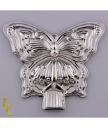 Reed &amp; Barton Sterling Silver Butterfly Whistle Pendant - $544.47 CAD