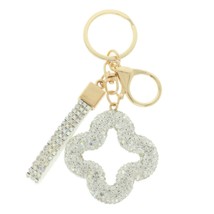  Jeweled Four Leaf Clover Keychain - $25.55
