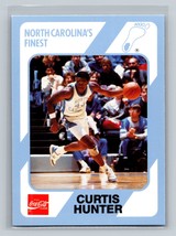 Curtis Hunter #172 1989 Collegiate Collection North Carolina&#39;s Finest Tar Heels - £1.56 GBP
