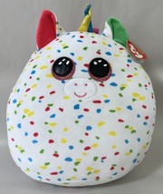 TY Squish-A-Boos Collection Plush Toy HARMONIE The Unicorn 14&quot; New W/ Tag - $15.00