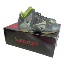 Nike Lebron 11 XI Dunkman Green Volt Basketball Shoes 616175-300 Men&#39;s Size 14 - £27.63 GBP