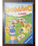 1995 DOMINO LAND Vintage 3D Dimensional Game By JOSSE GOFFIN RARE Ravens... - $28.50