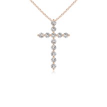 Authenticity Guarantee

ANGARA Natural 0.35 Ct Round Diamond Cross Pendant Ne... - $667.92