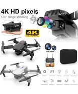 2023 E88 Professional WiFi HD 4K FPV Wide Angle Dual Camera RC Quadcopte... - $44.99