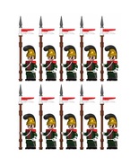 10pcs Napoleonic Wars French Line Lancers Soldiers Minifigures Set - £20.02 GBP