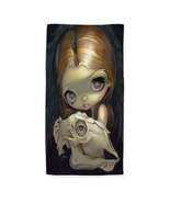 Dark Art Alchemical Angel and Skull Microfiber Beach Towel - $26.90+