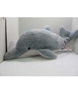 Bottlenose DOLPHIN Douglas Cuddle Toy Plush Stuffed Animal Fish Gray Aqu... - £22.05 GBP