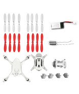 Hubsan X4 H107D Drone Ultimate Value Crash Pack H107D-A07 Battery Motors... - $13.39