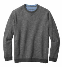 $99 Tommy Bahama Men's Crew Neck Sweatshirt ,Color: Pewter Heather ,Size:Medium - £63.30 GBP