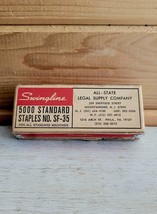 Staples Swingline Vintage SF-35 5000 Count Partial 1950 All-State Supply - £11.39 GBP