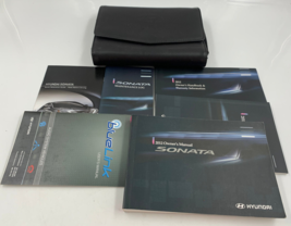 2012 Hyundai Sonata Owners Manual Handbook Set with Case OEM D01B04047 - $17.99