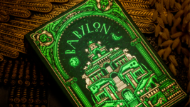 Babylon (Forest Green) Playing Cards by Riffle Shuffle - £11.64 GBP