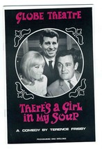 There&#39;s A Girl in My Soup Program Globe Theatre London 1967-68 - £11.71 GBP