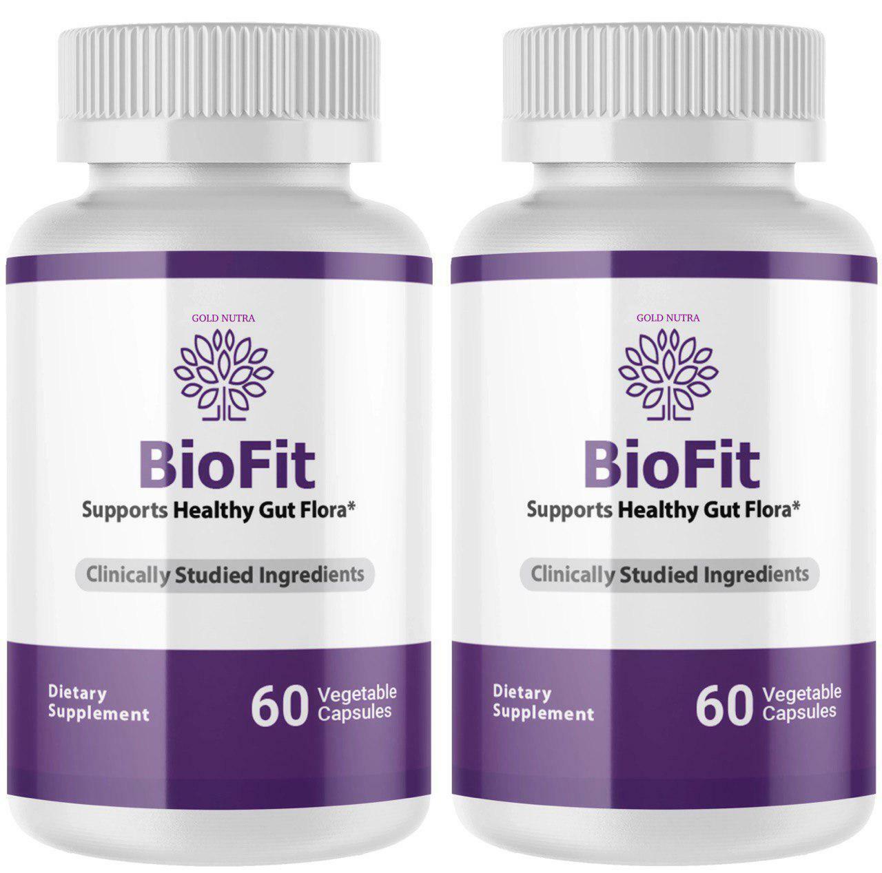 2 Pack BioFit Probiotic Pills Weight Management Max Strength Supplement