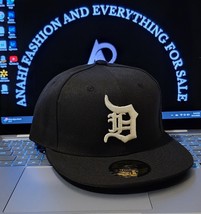 MLB-Detroit tigers 59FIFTY Fitted New Era Black/white Hat  New - $494.95 MXN