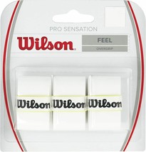 Wilson - WRZ4010WH - Pro  Sensation Tennis Racquet Over Grip - White - $14.95