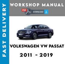 VOLKSWAGEN VW PASSAT 2012 2013 2014 2015 2016 SERVICE REPAIR WORKSHOP MA... - £6.01 GBP