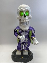 Gemmy Animated Dancing Freaky Geeks Skeleton Plays Super Freak ONLY Halloween - $75.72