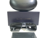 Ralph Lauren Sunglasses PH 4133 5284/87 Black Square Frames with Black L... - £50.59 GBP
