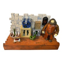 Hagrid World of Magical Creature Playset HARRY POTTER 2003 Mattel + Book &amp; Snake - £13.30 GBP