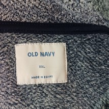 Old Navy RN#54023 Men's Gray 1/4 Zip Pullover Sweatshirt Long Sleeve Size 2XL image 3