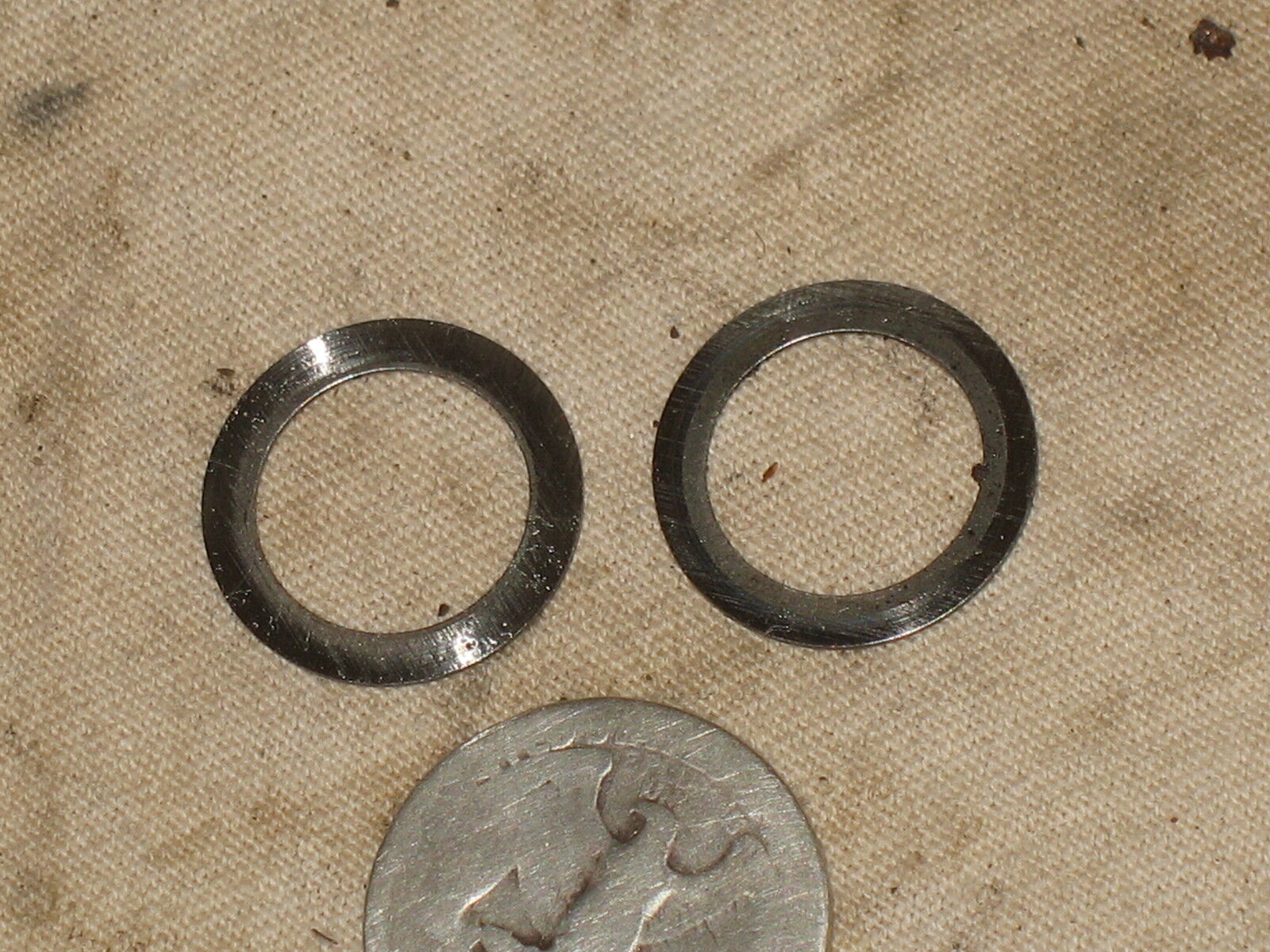 KICKSTART KICK START SHAFT PINION GEAR THRUST WASHERS HONDA CT90 CT TRAI... - $4.51