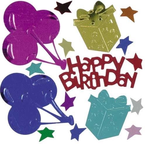 Confetti MultiShape Birthday Wishes Mix - $1.81 per 1/2 oz. FREE SHIP - $3.95 - $28.70