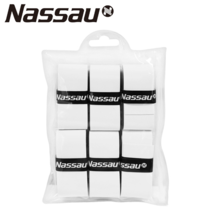 Nassau Overgrip Tennis Grip Badminton Racket Racquet Tape NSOG-06 6PK White - $21.29
