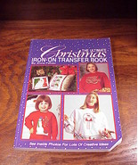 Ultimate Christmas Iron-On Transfer Book by Anne Feltzer - $4.95