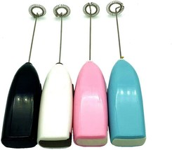 4PC mini kitchen milk frother Used for mixing coffee and egg milk frother stainl - £13.14 GBP