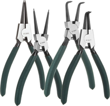 4 Pack 7 Inch Snap Ring Pliers Set Heavy Duty Internal/External Circlip ... - £20.10 GBP