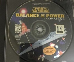 Star Wars X-Wing vs.Tie Fighter Balance of Power Campaigns (PC,1997)-TESTED-RARE - £23.37 GBP
