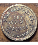 Shiner, Texas TX Star Grocery Co. Dry Goods Groceries Good For 10¢ Trade... - $14.00