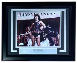 Tim Curry Signed Framed 8x10 The Rocky Horror Picture Show Photo JSA - £176.23 GBP