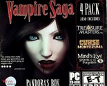 Vampire Saga: Pandora&#39;s Box + 3 More Hidden Object Games [PC CD-ROM 2010] - $5.69