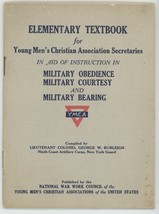 YMCA WWI Elementary Textbook military obedience vintage 1918 sporting ep... - $15.00