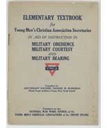 YMCA WWI Elementary Textbook military obedience vintage 1918 sporting ep... - $283.44 MXN