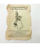 1890&#39;s Advertising Page from Scribner&#39;s Magazine Taylor Made Gowns Vintage - €10,92 EUR