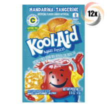 12x Packets Kool-Aid Mandarina-Tangerine Caffeine Free Soft Drink Mix | ... - £7.68 GBP