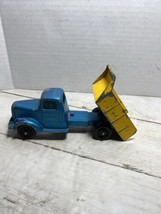 Tootsie Toy Blue/Yellow Dump Truck 5” - £20.23 GBP