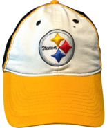 VTG NFL Headwear Reebok Pittsburgh Steelers 3D raised pinwheels Fitted s... - $33.05 CAD
