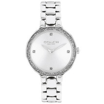 Coach Women&#39;s Chelsea Silver Dial Watch - 14504124 - £130.63 GBP